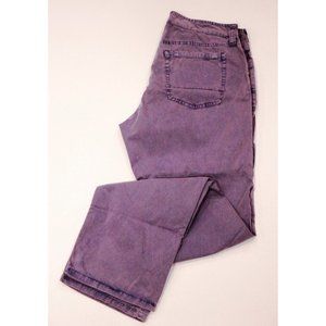 NAPAPIJRI GEOGRAPHIC 5-Pocket PURPLE Pants 100% COTTON 34